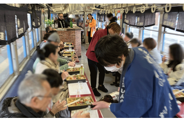 鉄道を貸し切って滋賀・甲賀市の地酒を堪能！近江鉄道「地酒電車」で2026年2月に日本酒飲み放題ツアー開催 画像