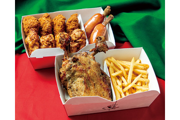“骨付鳥ひな”が入った大ボリュームのメニュー！がブリチキン。、クリスマス限定「がブリマスBOX」を20日より販売 画像