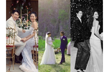 『愛の不時着』カップルに続く、シン・ミナ♡キム・ウビンの“世紀の結婚式” 「あとは秋だけ」といわれる理由 画像