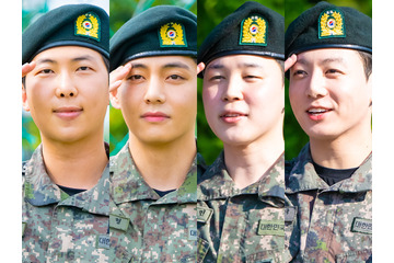 【2025振り返り】一気に4人が除隊したBTS、残すはSUGAのみ…JINの入隊から丸2年6カ月、“7人7様”で歩んだ兵役の日々 画像