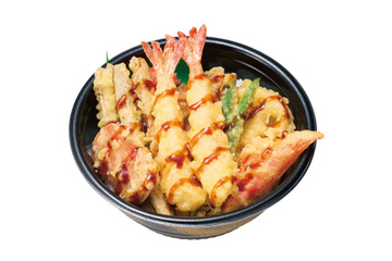 ほっかほっか亭、新年より「新春海老天丼」発売！“海老天”や“ちくわ磯辺”など7種10品の天ぷら使用 画像