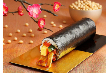 ふっくら煮穴子を丸ごと1本入れた恵方巻も！なだ万、節分にあわせて恵方巻8種類を販売 画像