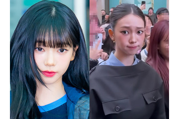 ファン転倒で騒然…aespa・カリナ、イベント移動中の“危険な瞬間”に困惑　警護スタッフの対応が拡散 画像