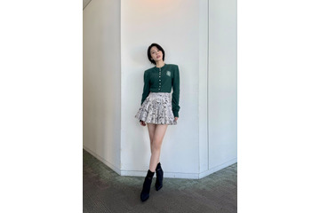 「美脚にクラクラッ」安斉星来のミニスカファッションにファン悶絶 画像