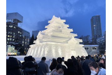 【現地レポート】「2026さっぽろ雪まつり」開幕！圧巻の雪像・氷像に注目も新鮮さに陰り 画像
