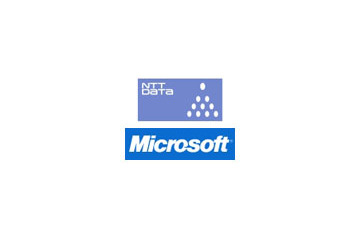 NTTデータとマイクロソフト、DWH/BIの分野で協業強化 画像