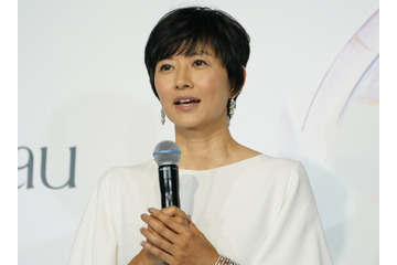 菊川怜、“温泉美人”なバスタオル姿披露！露天風呂ショット公開 画像