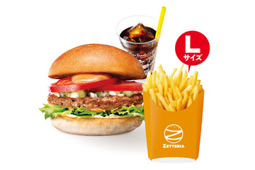 ゼッテリア、ランチセットのポテトM→Lサイズアップが無料に！平日ランチ限定で実施 画像