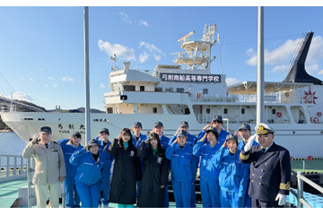 STU48、愛媛・弓削商船高専に潜入！船員を夢見る学生たちの現場を体験 画像