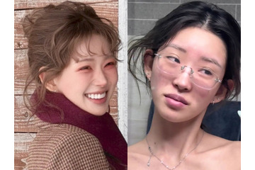 元巨人投手の父を持つ韓国インフルエンサー、衝撃のすっぴんを公開…過去に整形中の顔も披露 画像