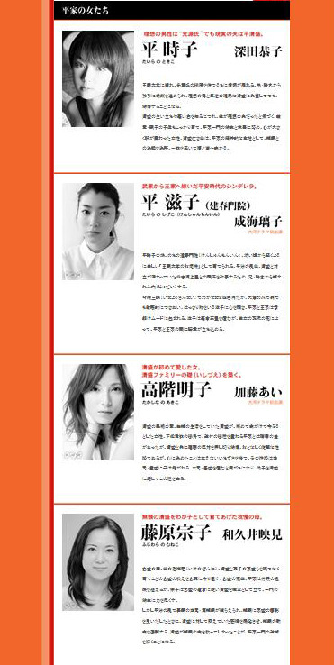 Nhk大河 平清盛 の女性キャスト発表 深田恭子 武井咲ら錚々たる顔ぶれ Rbb Today Nhk大河 平清盛 の女性キャスト発表 深田恭子 武井咲ら錚々たる顔ぶれ Rbb Today