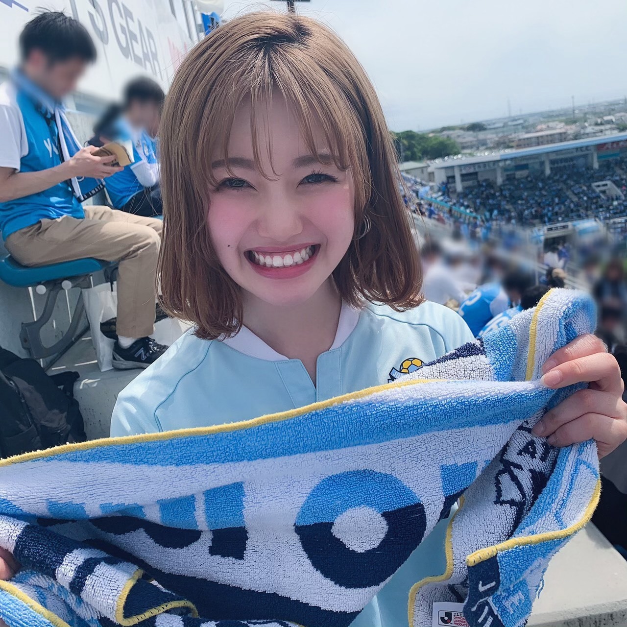 ほのぴぴ こと萩田帆風 ジュビロのユニフォーム姿を投稿 Rbb Today