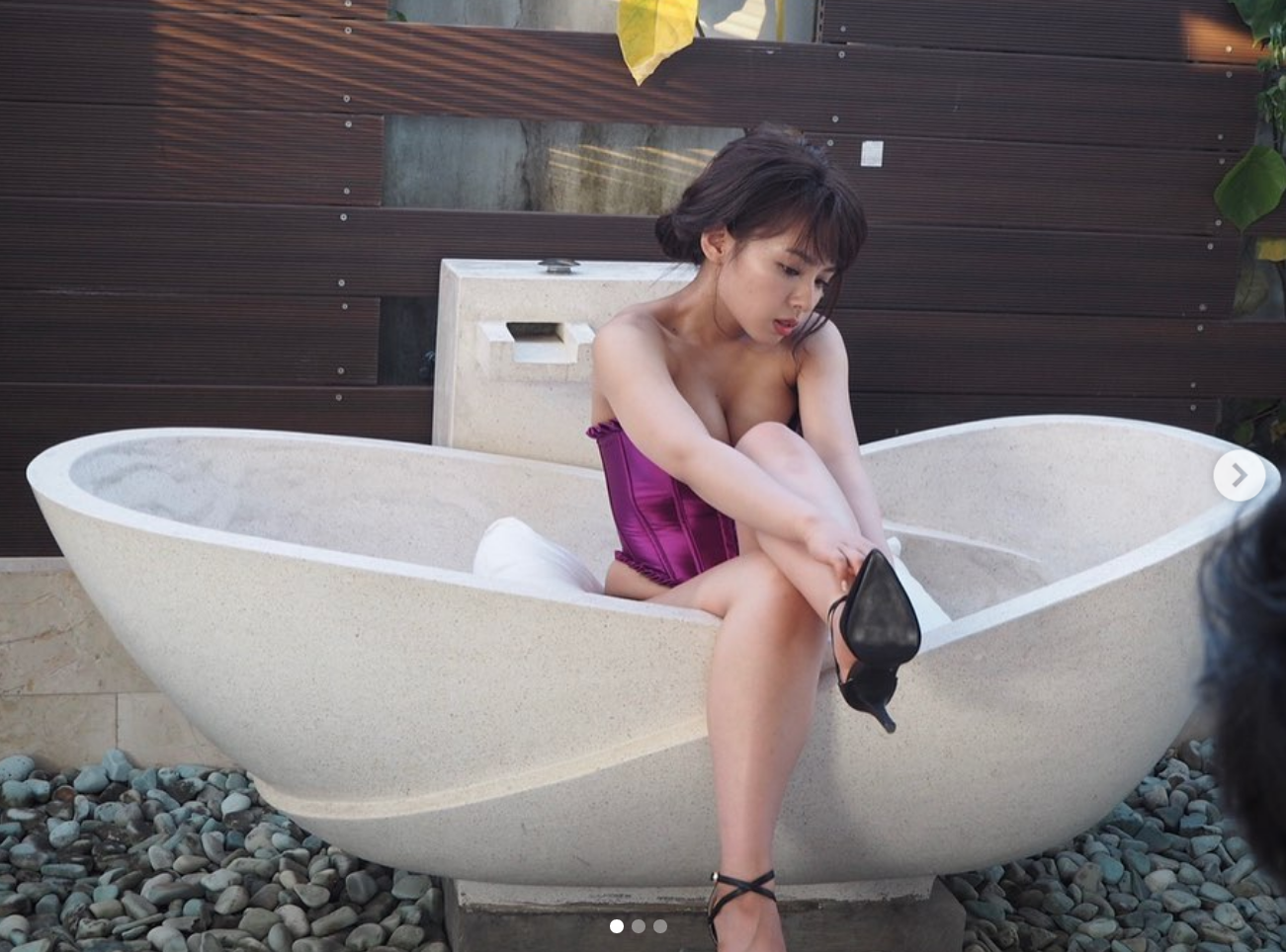 山田菜々 セクシーすぎる水着姿公開にファンから 最高やないかい の声 Rbb Today