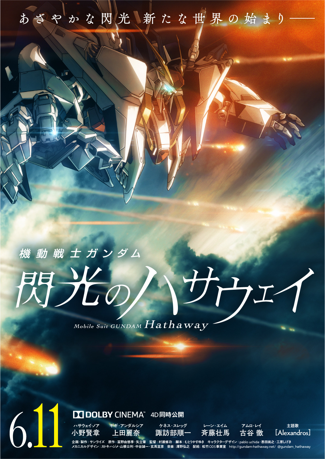 閃光のハサウェイ 公開まであと1週間 原作 富野由悠季氏のコメント到着 Rbb Today