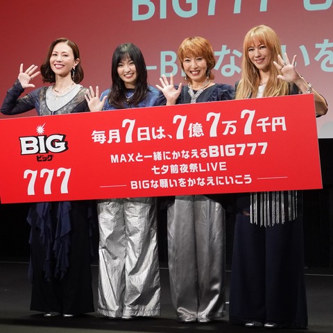 MAXが今年も「777秒間」のスペシャルライブを開催、「還暦ライブ」をファンに約束！ 画像
