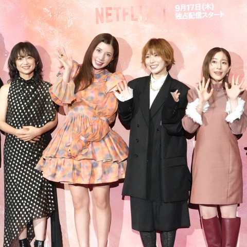 新婚・田中みな実が松岡茉優、仲里依紗らと登壇！「毎朝、幸せを感じています」と自宅での様子を明かす 画像
