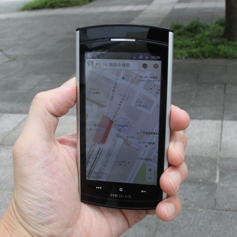音声通話なしの“ほぼスマホ”はどこまで使えるか……MEDIAS for BIGLOBEを持ち歩く（後編） 画像