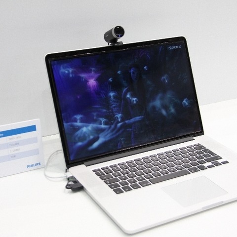 【FPD International 2013】ノーマルMacBook Pro Retinaを3D化する…フィリップス 画像