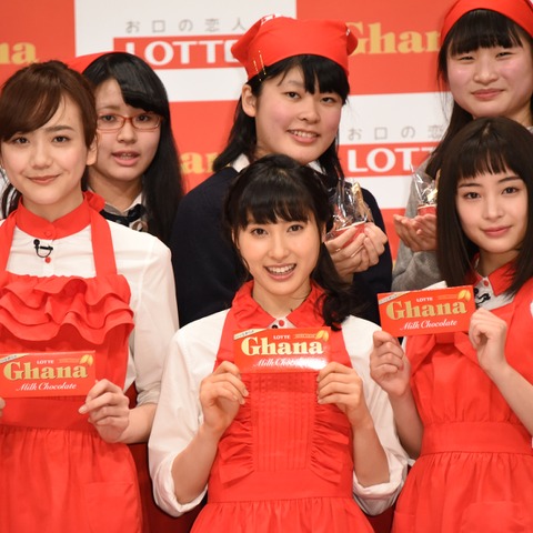 広瀬すず、土屋太鳳のバレンタインチョコおねだりを快諾! 画像