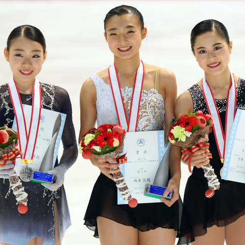 平成最後のフィギュア女王は坂本花織! 紀平は惜しくも2位 画像