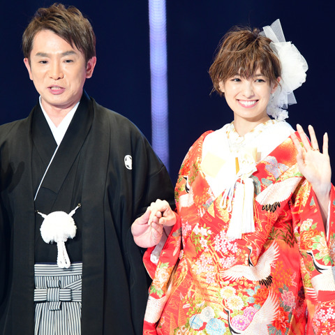濱口優、南明奈の結婚式はミッキーがサイン! 画像