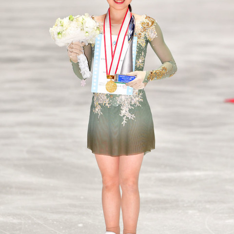 紀平梨花、全日本初優勝!4回転サルコウ封印は直前で決めた 画像