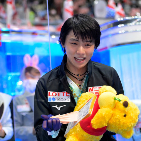 今シーズン最後の日米エース対決、羽生結弦は2位!「フィギュア世界国別対抗戦」 画像
