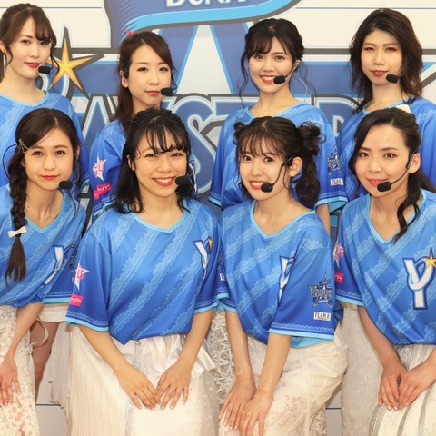 東宝芸能所属女優で結成したCASPEL、横浜スタジアムで歌声披露「ただただ感動」 画像