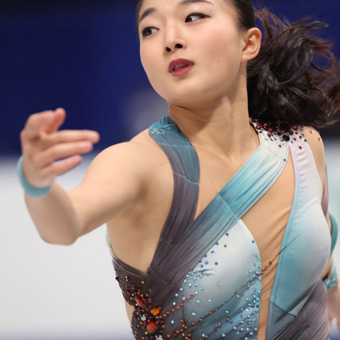 坂本花織、フィギュアSP、自己ベスト更新で首位発進！北京の切符なるか 画像