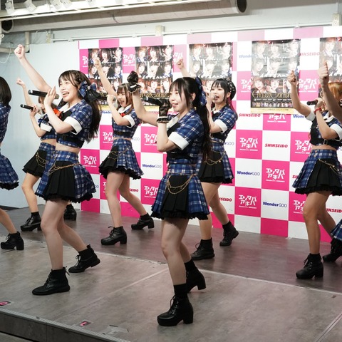 イケてるハーツが10thシングル「Endless Evolution」をリリース、ミニライブではファンに感謝 画像