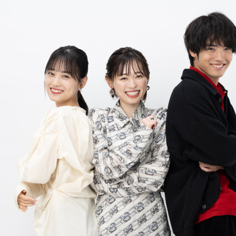 朝ドラ『舞いあがれ！』福原遥＆赤楚衛二＆山下美月が意気投合！「本物の幼なじみみたいに仲良し」 画像