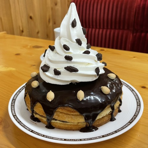 【実食】コメダ珈琲店イナズマ級コラボ!シロノワール ブラックサンダー誕生! 画像