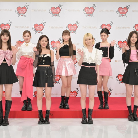 【NHK紅白】NiziU、紅白リハに登場!憧れのTWICEとの共演に「素敵な思い出を作れたら」 画像