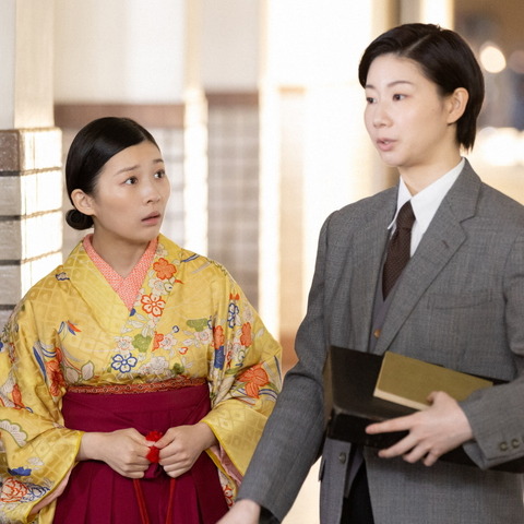 寅子が女子部で出会った衝撃の人々!男装の土居志央梨が話題『虎に翼』第6話 画像