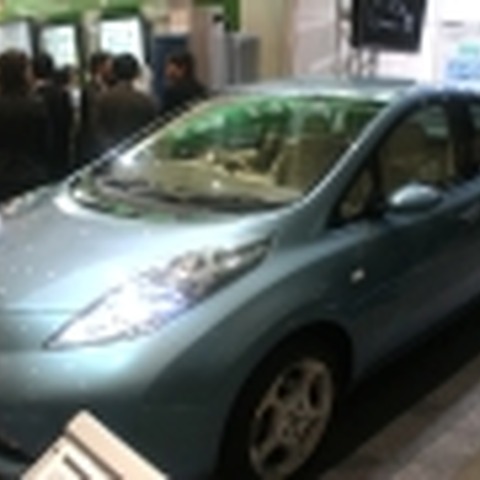 【iEXPO2009 Vol.5】モーターショーから電気自動車LEAFもやってきた 画像