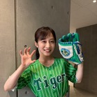 元NMB48・川上千尋、始球式で「1番いい投球ができました」 画像