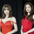 TWICE・MOMO＆SANAがレッドドレスでウォーキング、長谷川京子・山田優・三吉彩花らと豪華共演 画像