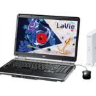 NEC、AV機能を強化したA4ノート「LaVie L」 画像