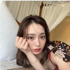元NMB48・梅山恋和、赤ランジェリーがチラ見のオフショット公開！「めっちゃ可愛いですね」と反響 画像