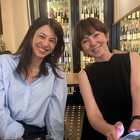 渡辺満里奈、パリで雨宮塔子と25年ぶりに再会！ 画像
