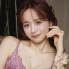 森香澄が新作ランジェリー着こなし！美谷間披露の新ビジュアルが公開に 画像