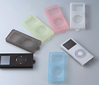 エレコム、iPod nano用クリアケースやレザーケースなど 画像