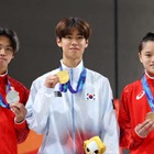 強豪揃いの日本を抑え、韓国スケボー史上初の金！ケガを乗り越えた17歳カン・ジュニが涙【アジア大会】 画像