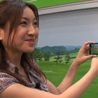 【Wireless Japan 2010（Vol.5）：動画】携帯やスマートフォンがキャディに？振りかざして検索？――ドコモの直感検索を体験！ 画像