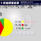 民主党代表には誰が？　菅直人首相34.7％、小沢一郎前幹事長8.1％～ニコ動調査 画像