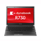 東芝、軽量・薄型の高性能ビジネスモバイル「dynabook R730」 画像
