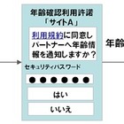 KDDI、ケータイ利用者の年齢認証を行う「年齢確認サービス」提供……GREE、mixi、モバゲーが順次対応 画像