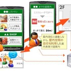 スマートフォンを活用した屋内施設案内　国際航業が実証実験 画像