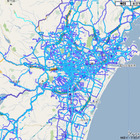 通れた道路マップ、1日6回更新に…被災地の復旧を速やかに反映 画像