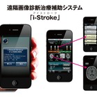 富士フイルム、スマートフォンで脳卒中患者の救急医療をサポート 画像